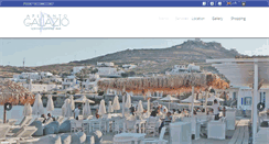 Desktop Screenshot of aperantogalazio-mykonos.com